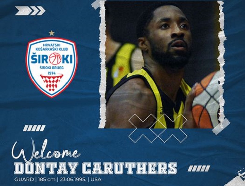 Dontay Caruthers novo pojačanje u redovima HKK Široki