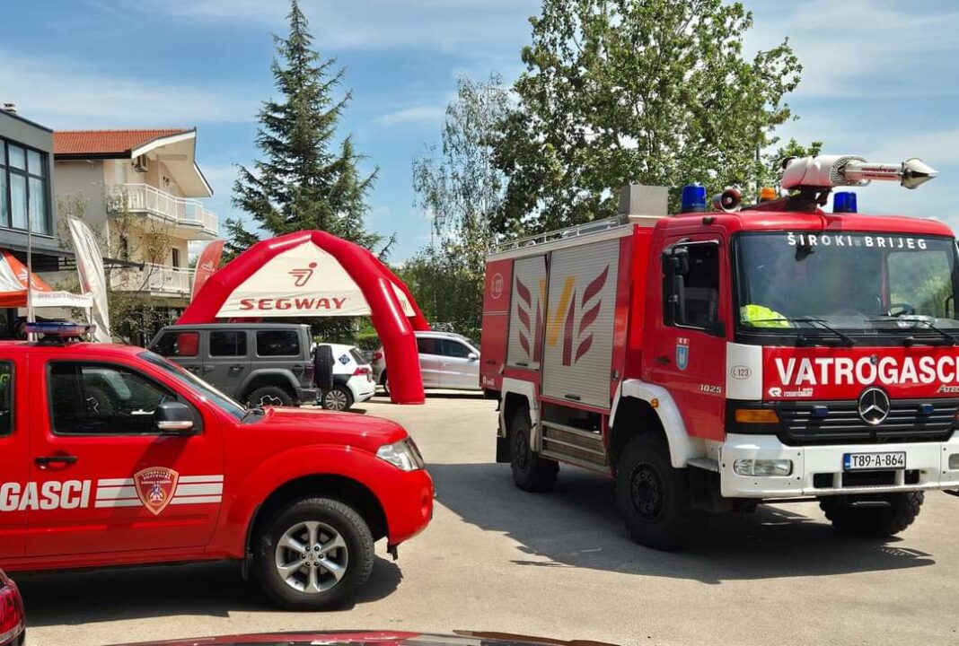 Ozlijeđen vatrogasac u Širokom Brijegu prilikom intervencije