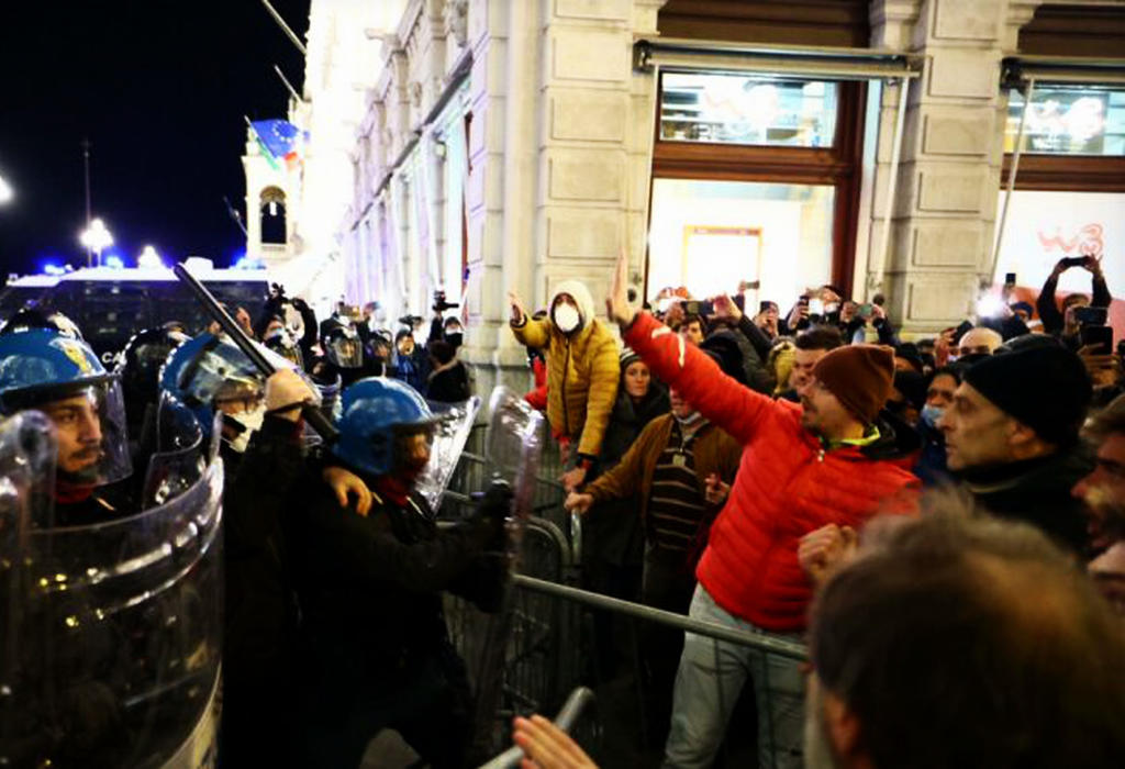 KAKVI SMRADOVI: U Italiji lažirali čak i live stream sa trga za vrijeme covid prosvjeda