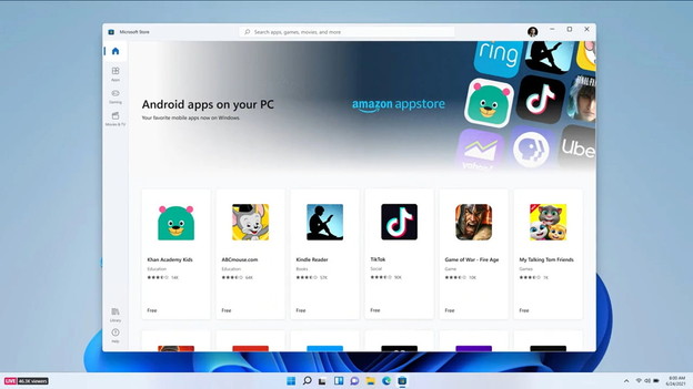Ne zna se kada će Windows 11 pokretati Android aplikacije
