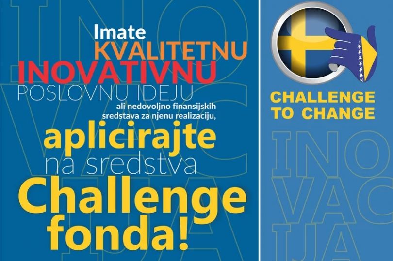 Javni poziv gospodarskim subjektima za bespovratna sredstva iz Challenge fonda