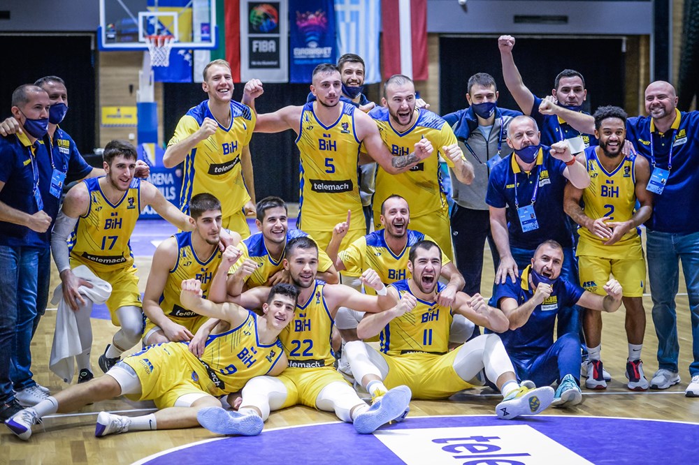 Košarkaška reprezentacija Bosne i Hercegovine se plasirala na Eurobasket!