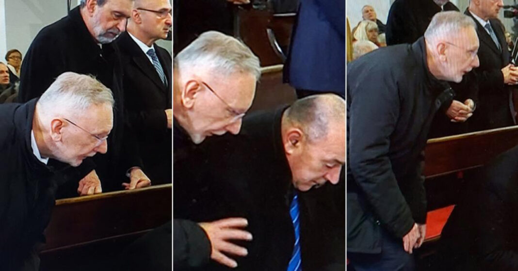 URNEBESNA SNIMKA – Što se dogodi kada HDZ-ovci se na misi uvale u prvi red?