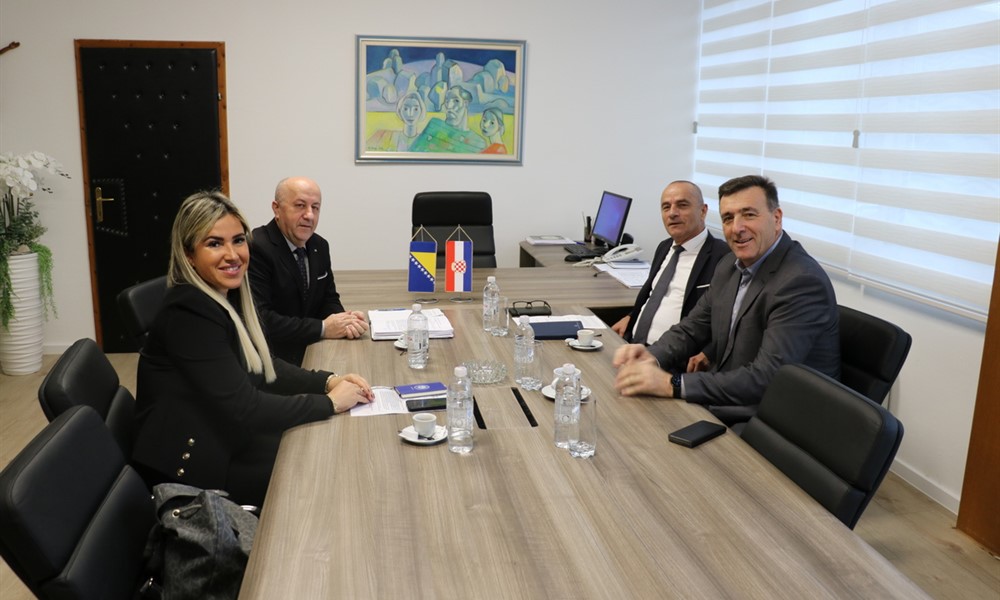 Federalni ministar za pitanja branitelja u posjeti Vladi ŽZH