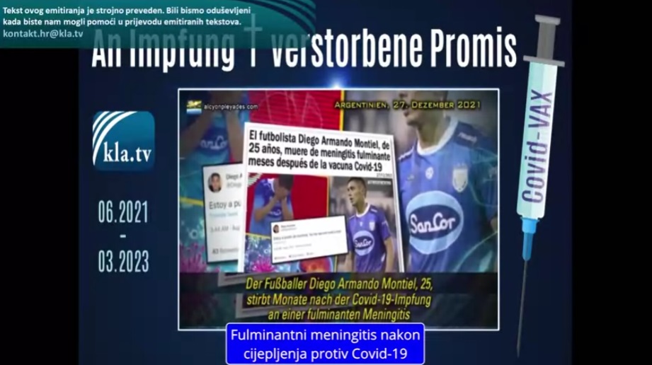 VIDEO: 763 slavne osobe umrle nakon cijepljenja protiv Covida! Koliko je onda samo anonimnih i nepoznatih koji se ne objavljuju?