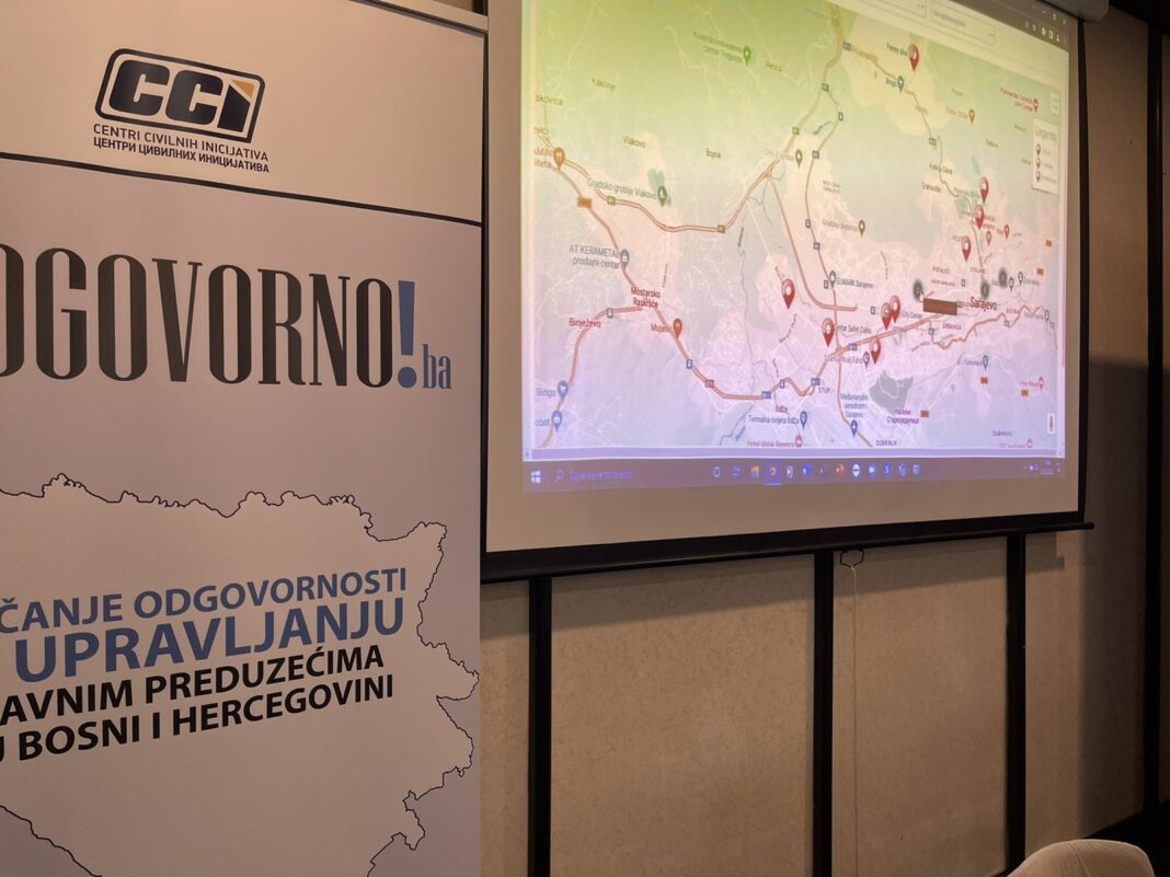 CCI otvorili za javnost mapu svih javnih poduzeća u BiH