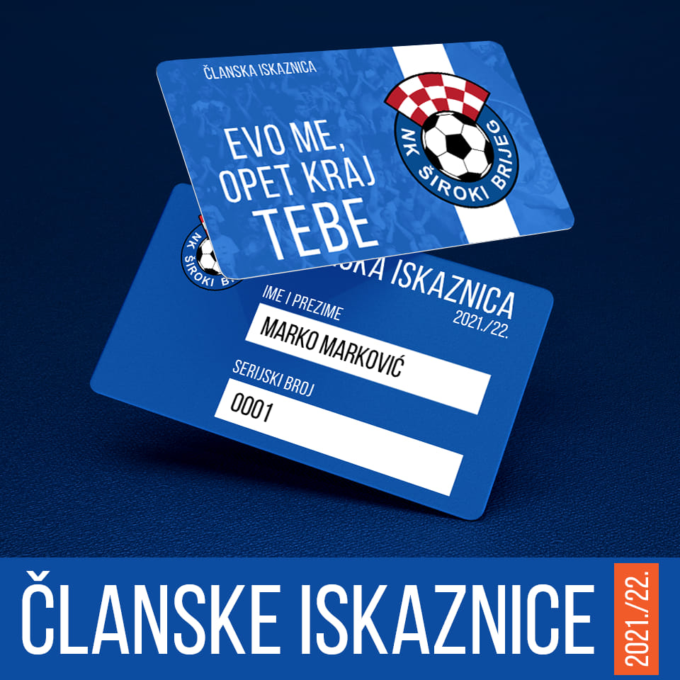 Kreće učlanjivanjem u plavu obitelji NK Široki Brijeg