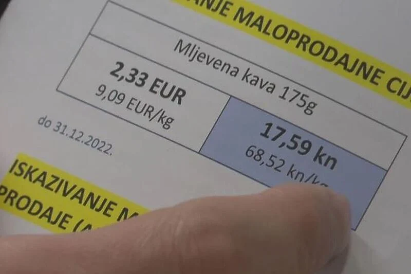 Isticanje dvojnih cijena u Hrvatskoj počet će šest mjeseci prije uvođenja eura