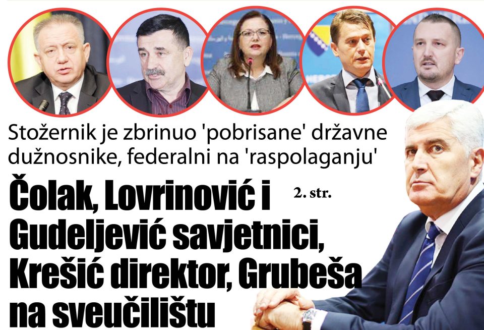 Svi ‘udomljeni’ -Gdje su i šta rade stranačke perjanice?