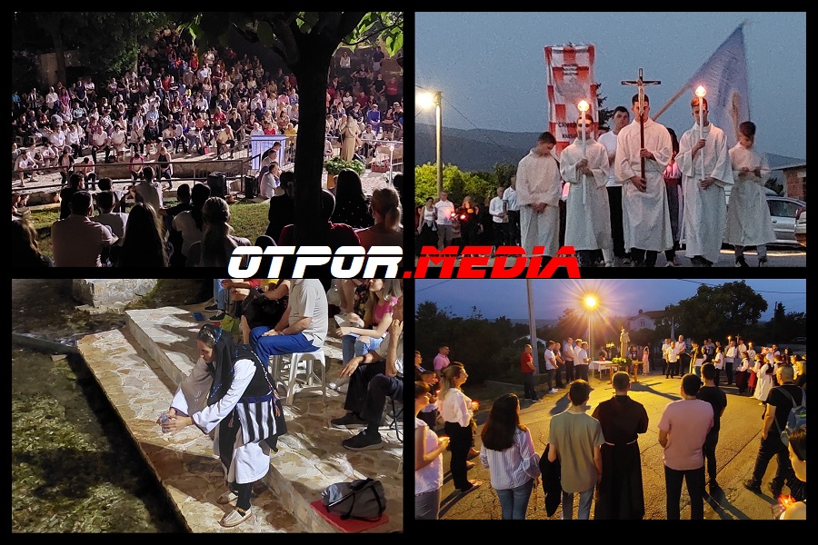 VIDEO: Svečana proslava blagdana sv. Ivana Krstitelja u Knešpolju na izvoru Crnašnice