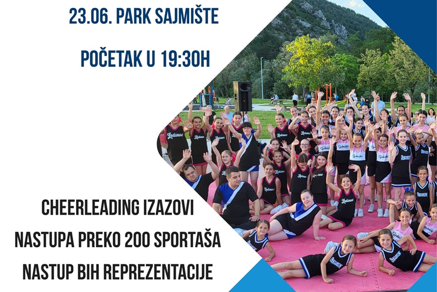 Cheerleading Večer Hrvatskog cheerleading kluba Široki ove nedjelje u Borku