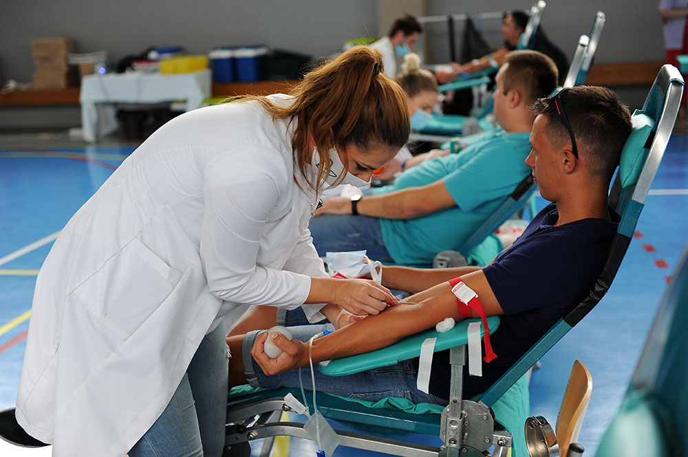 Akcija dobrovoljnog darivanja krvi za pučanstvo Ljubuškoga
