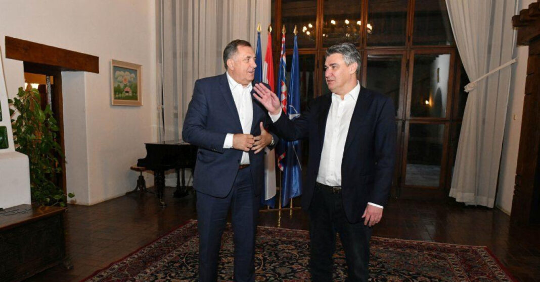 Milanović misli da Dodik nije četnik. Kakvo početničko razmišljanje
