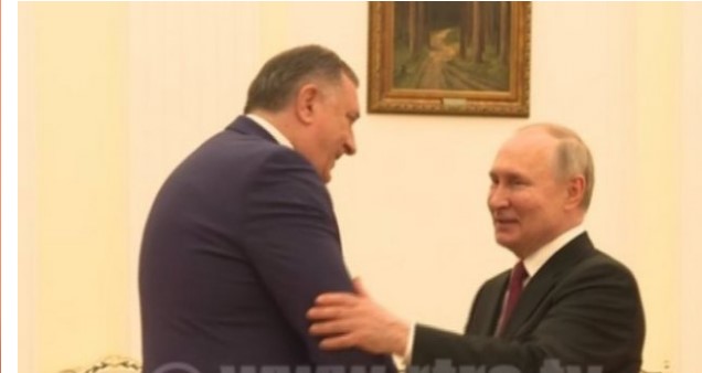 Čelnik bosanskih Srba Milorad Dodik sretan što ga je primio Vladimir Putin i što će imati povoljan plin!