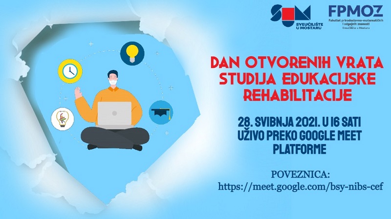 NAJAVA: Dan otvorenih vrata Studija edukacijske rehabilitacije