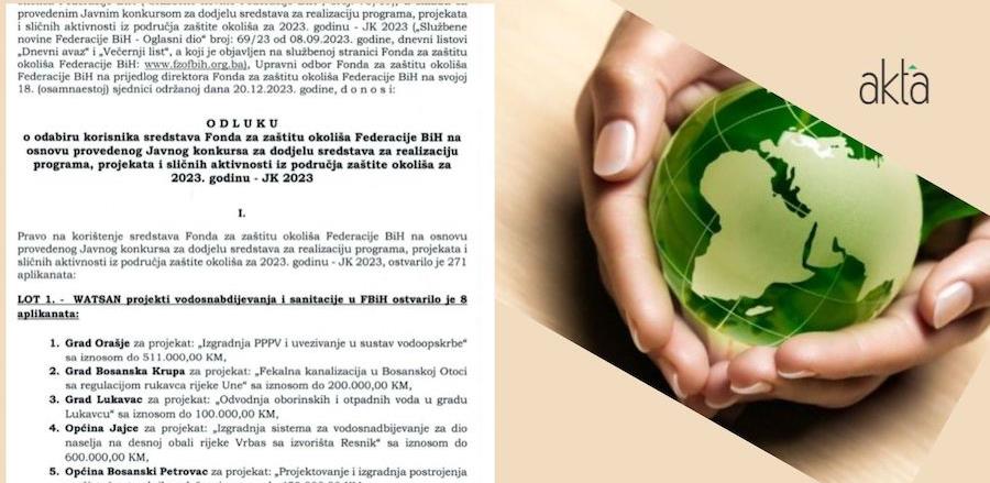 Kompletan popis tko će se dobro okoristiti na ekologiji za 2024. godinu!