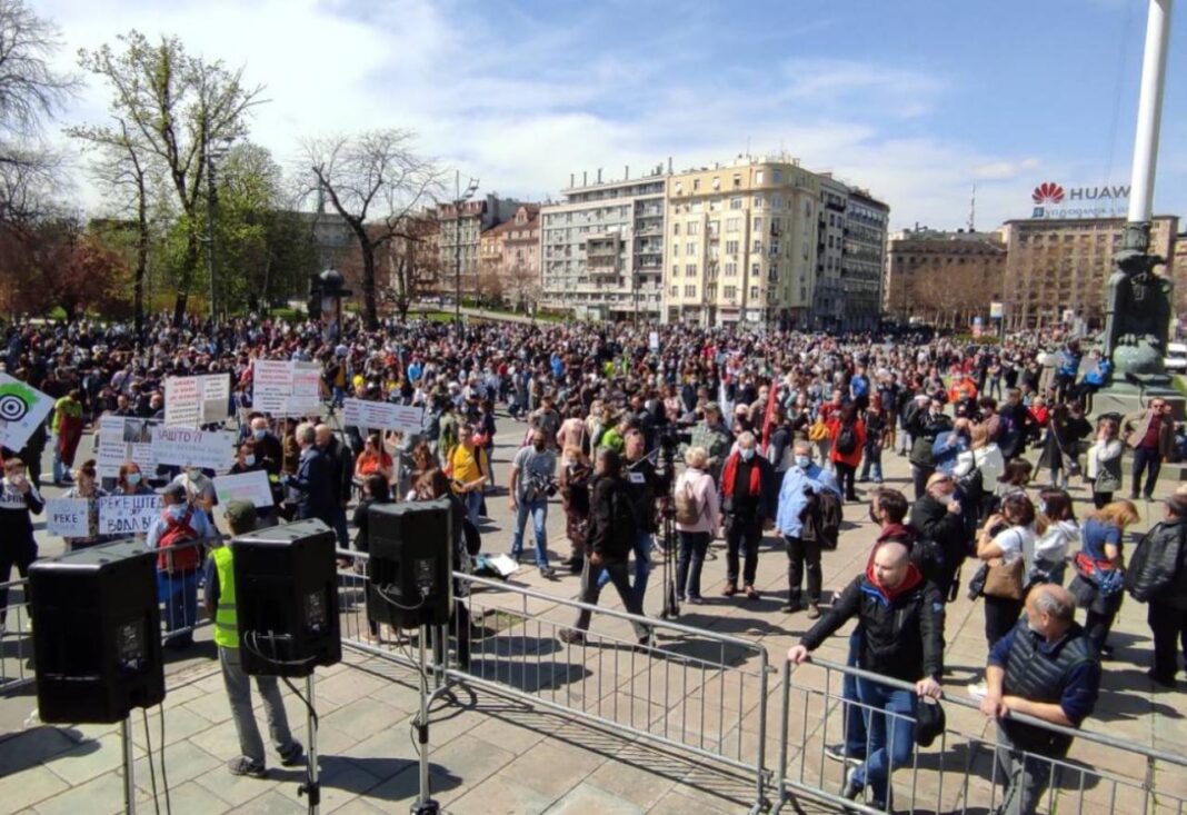 VIDEO: Na “Ekološkom ustanku” u Beogradu sudjelovalo preko 45 organizacija iz regije