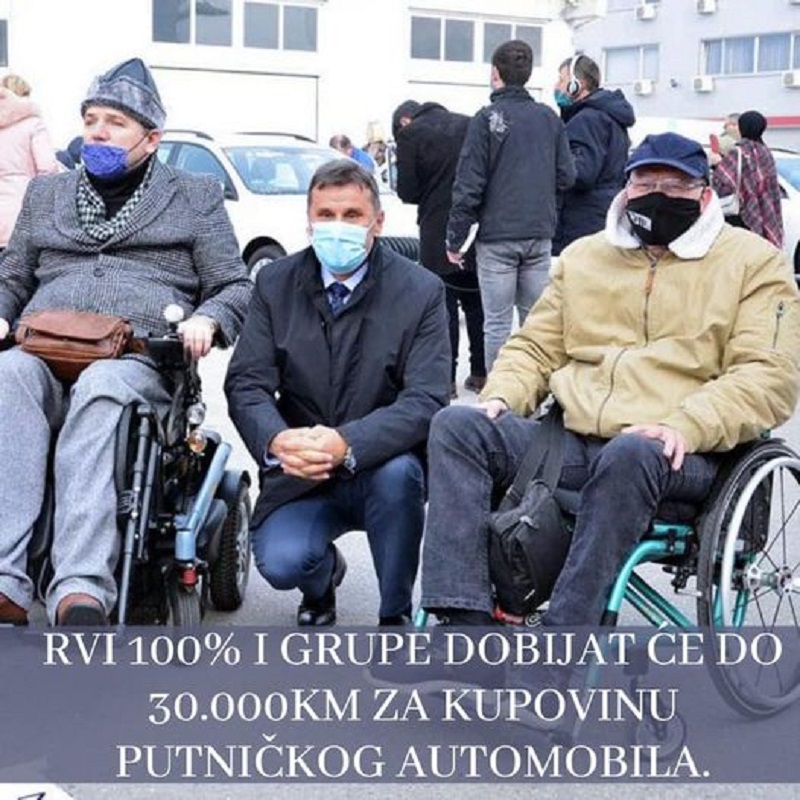 Fadil preko fejsa: RVI 100% I grupe dobivati će do 30.000KM za nabavku vozila po želji