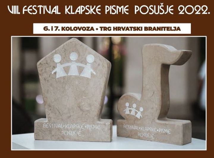 Ovog vikenda kreće 8. Festival klapske pisme Posušje 2022.