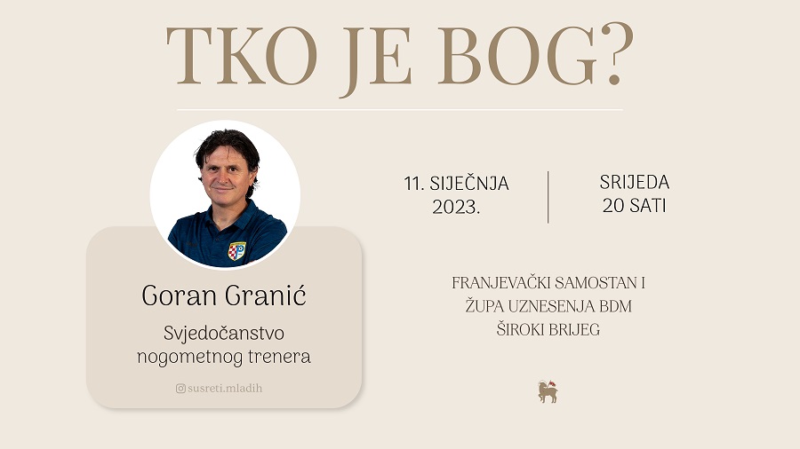 Goran Granić otvara ovogodišnji redoviti susreti mladih u crkvi Uznesenja Blažene Djevice Marije