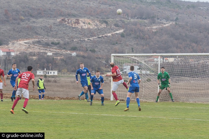 Susjedski derbi između Gruda i Ljubuškog završio neriješeno