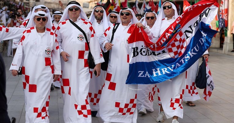 Hrvati u Kataru postali hit zbog odjevne kombinacije
