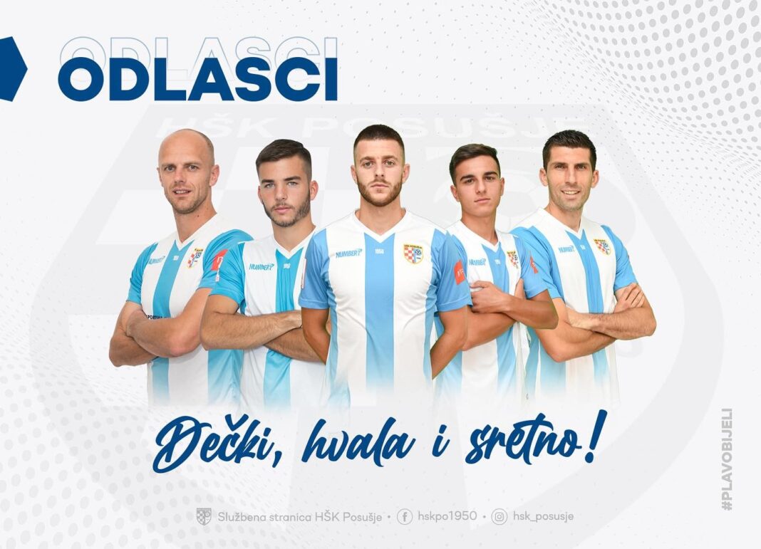 Posušje sporazumno raskinulo ugovor sa čak 5 igrača