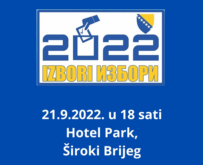 Poziv na predizbornu debatu kandidata i kandidatkinja za Skupštinu Zapadnohercegovačke županije