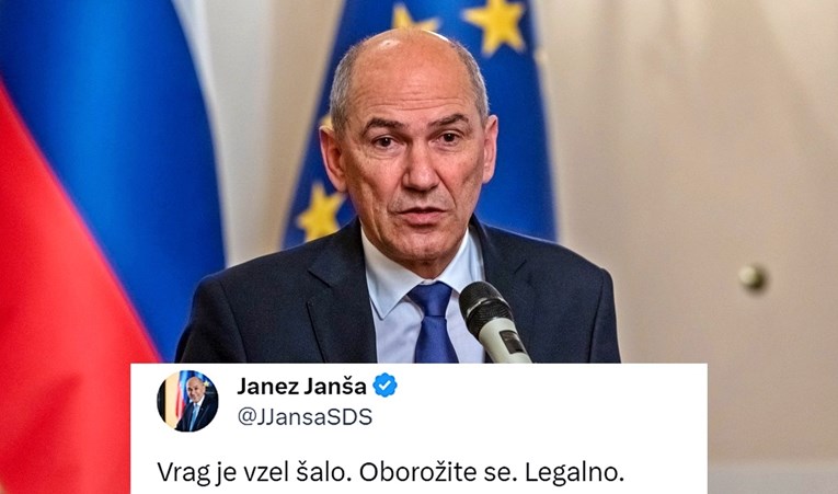 Bivši slovenski premijer Janez Janša: “Vrag je odnio šalu. Naoružajte se. Legalno”