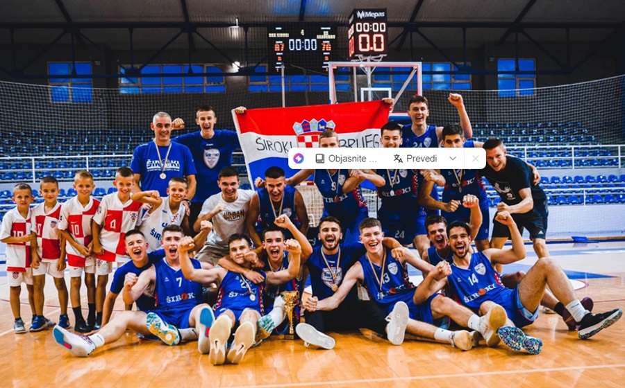 Juniori Širokog prvaci BiH