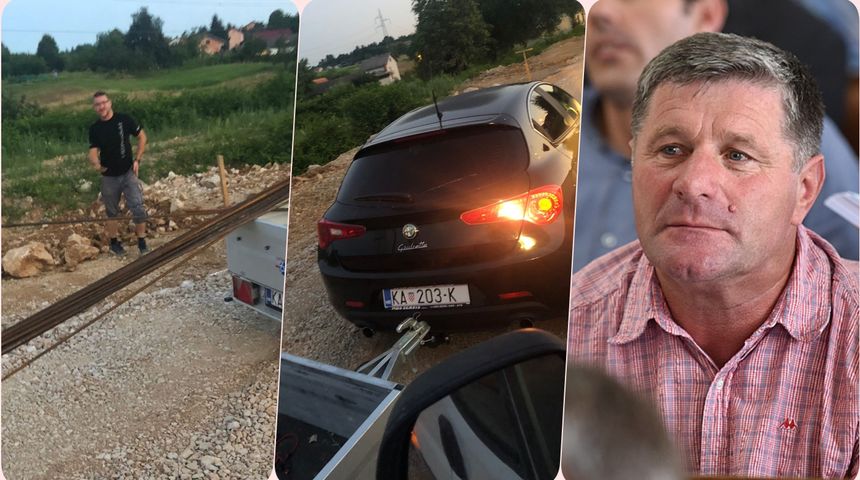 Istaknuti HDZ-ovac sa sinom krao željeznu armaturu s gradilišta obilaznice! Uhvatili ih