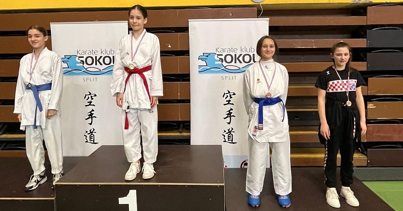 Karate klub Široki Brijeg uzeo 11 medalja u Splitu