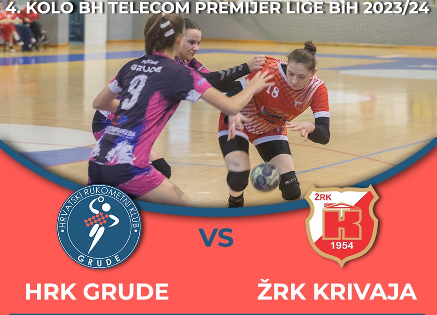 U subotu derbi rukometašica Gruda i Krivaje