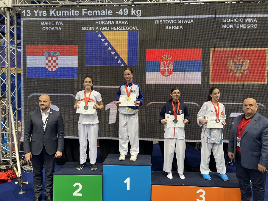 Karate Klub Široki Brijeg donosi dvije balkanske medalje u Široki Brijeg