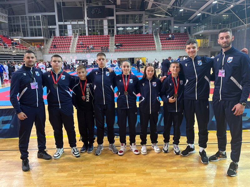 Karate klub Široki Brijeg uspješan na Eurocup Istria 2023. – Poreč