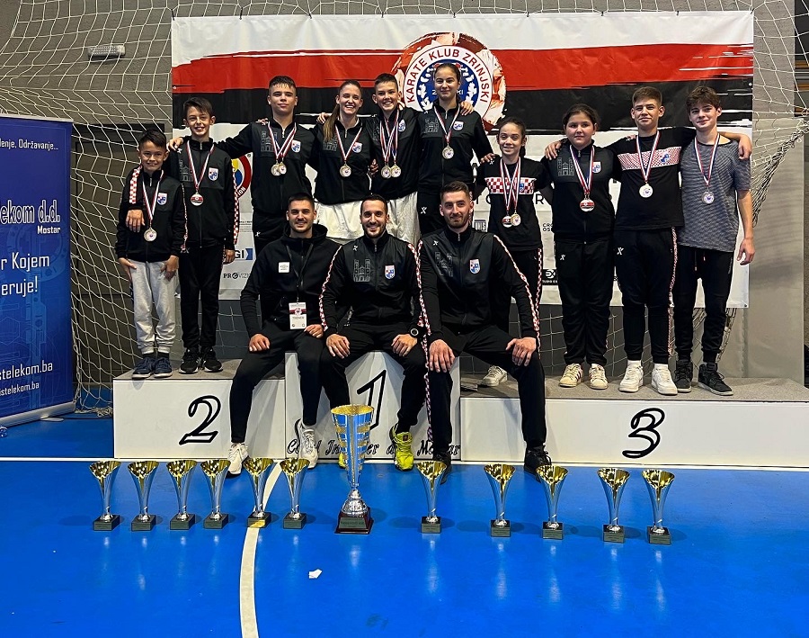 Karate klub Široki Brijeg osvojio međunarodni kup u Mostaru!