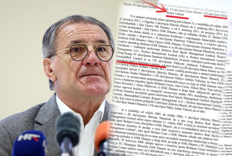 Nogometni menadžer priznao da je s Mamićem sastavljao ugovore za izvlačenje novca iz Dinama