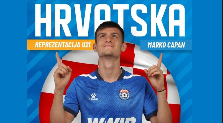 Reprezentativni poziv za Hrvatsku mladu reprezentaciju otišao je na adresu NK Široki Brijeg