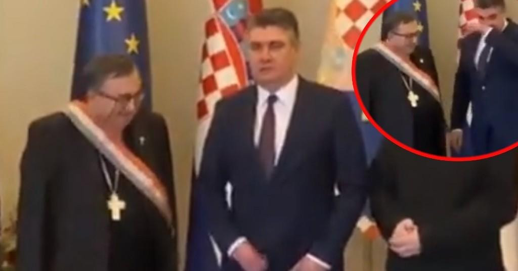 VIDEO: Milanovićeva dominacije pred kardinalom – ‘Prvo zakopčavanje šlica, a onda brisanje nosa rukavom‘