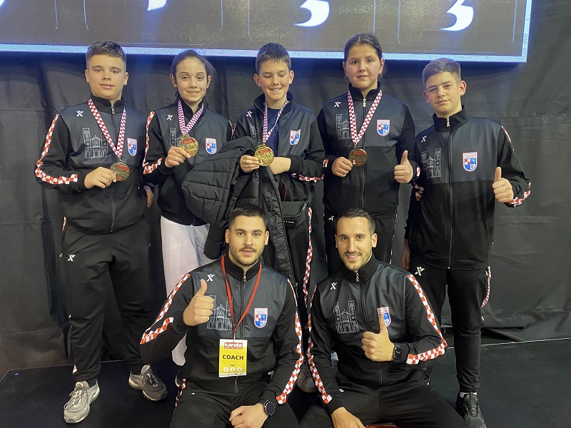 Karate klub Široki Brijeg uspješan na Grand Prix Samobor