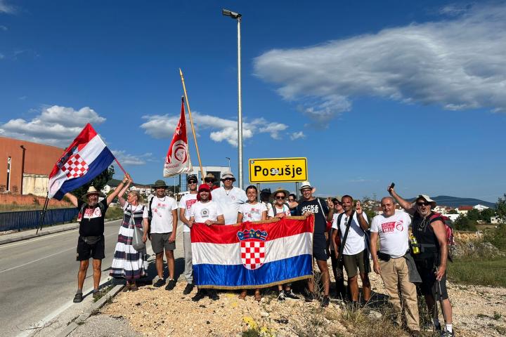 Marijanski zavjet za Domovinu stigao u BiH, prva postaja Posušje