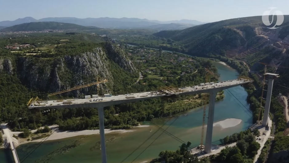 VIDEO: Spojen jedan od najviših mostova u Hercegovini