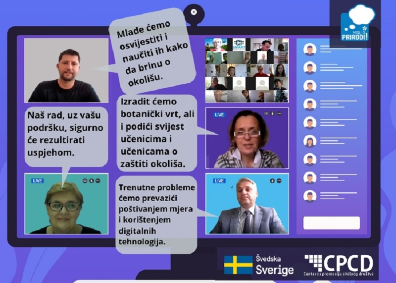 CPCD u okviru projekta „Misli o prirodi!“ potpisao memorandume o saradnji sa 36 škola iz cijele BiH