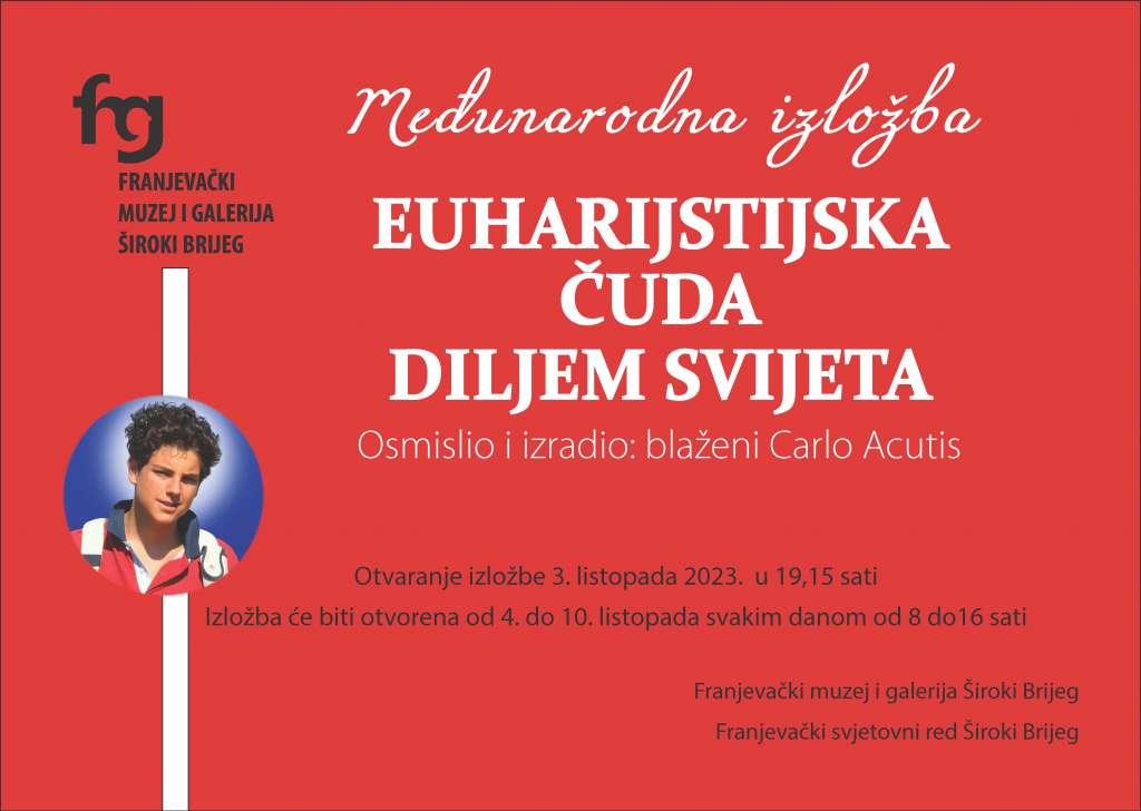 Otvorenje izložbe ‘Euharistijska čuda diljem svijeta’ u Širokom Brijegu