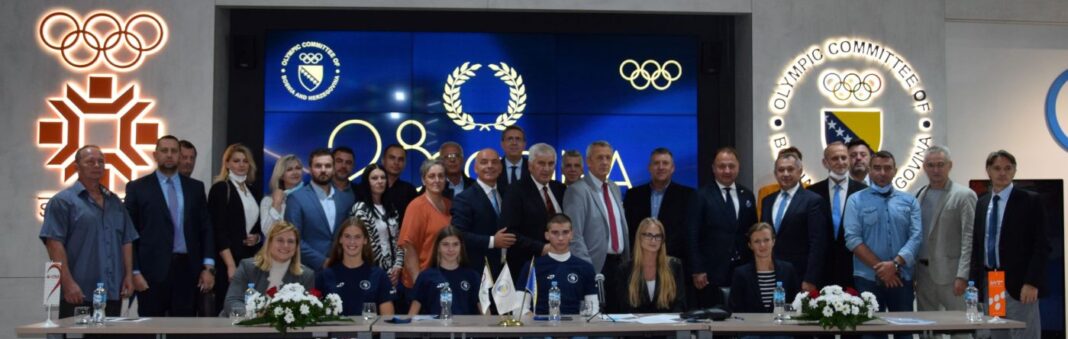 VIDEO Nikolina Čolak dobila zaslužene ovacije u Olimpijskom odboru BiH
