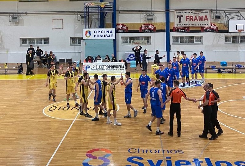 U prvoj utakmici finala Lige Herceg Bosne košarkaši Gruda poraženi u Posušju
