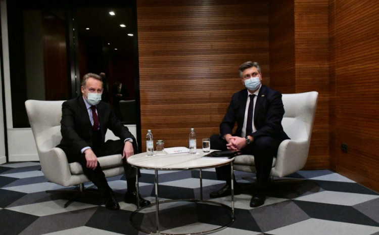 Sastanaka Plenkovića i Izetbegovića iza zatvorenih vrata o izbornoj reformi i pripremama zajedničke sjednice dviju vlada