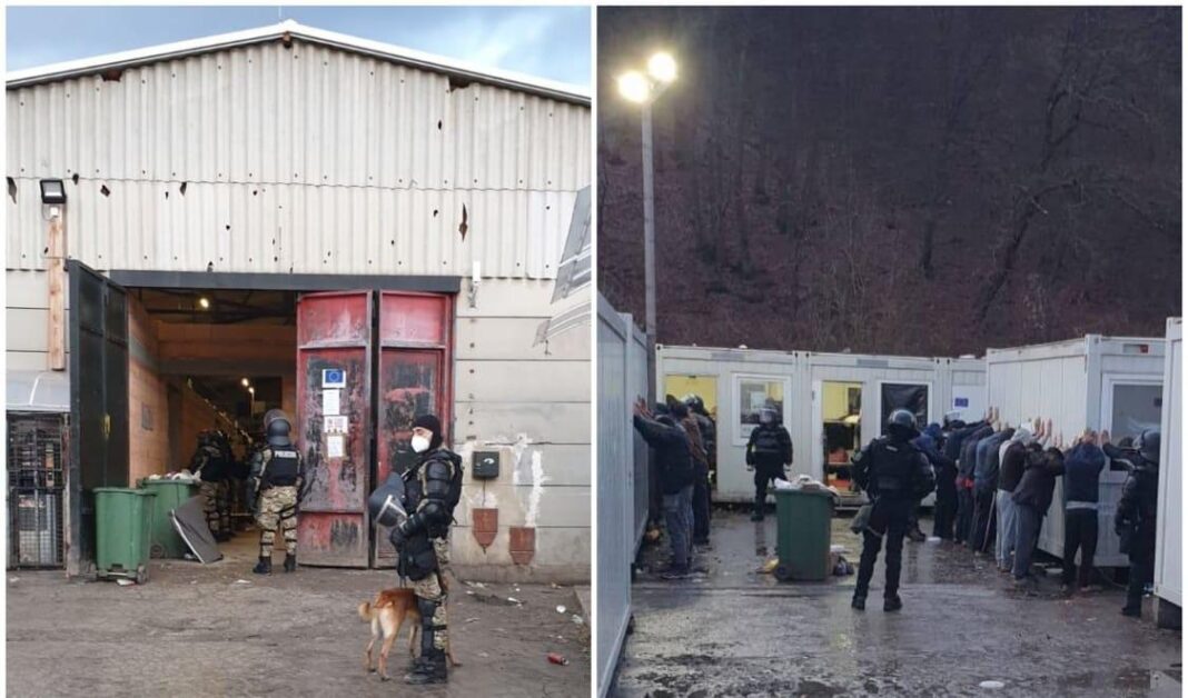 Sarajevski policajci upali među migrante, pronašli 17 opasnih likova i puno materijala za nanošenje ozljeda!