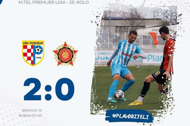 Posušje pobjedom nad Slobodom do 7. mjesta na ljestvici
