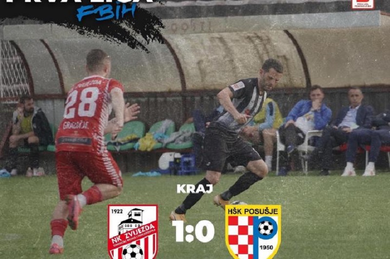 Nogometaši Posušja minimalno poraženi na gostovanju kod Zvijezde Gradačac